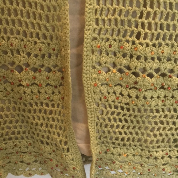 Green crochet top - Picture 2 of 8